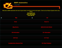 Tablet Screenshot of bmr-automotive.com